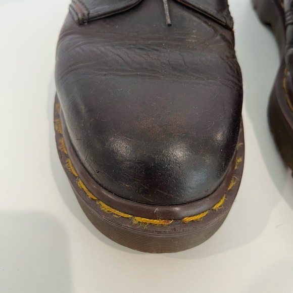 Dr. Marten 8098 Vintage Chunky Brown Lace-up Leather Oxford | Mens size 10 - Picture 4 of 12